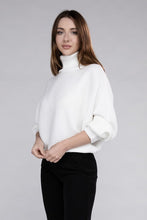 Load image into Gallery viewer, Viscose Dolman Sleeve Turtleneck Sweater
