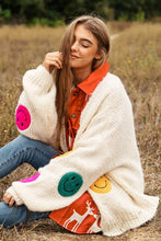 Load image into Gallery viewer, The Fuzzy Smile Long Bell Sleeve Knit Cardigan
