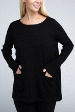 Load image into Gallery viewer, Viscose Front Pockets Sweater
