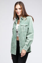 Load image into Gallery viewer, Corduroy Buttoned Down Jacket
