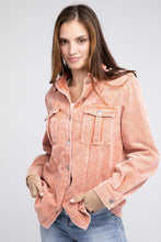 Load image into Gallery viewer, Corduroy Buttoned Down Jacket
