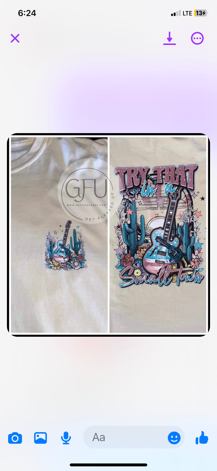 Western Small Town Tee