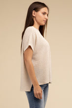 Load image into Gallery viewer, Dolman Short Sleeve Jacquard Sweater
