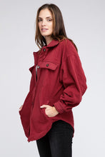 Load image into Gallery viewer, Fleece Buttoned Down Oversized Jacket
