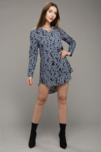 Load image into Gallery viewer, Leopard Animal Print V neck Dress
