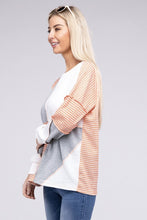 Load image into Gallery viewer, Colorblock Drop Sleeve Tee
