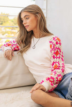 Load image into Gallery viewer, Crochet Detailed Long Sleeve Knit Sweater Top
