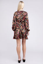 Load image into Gallery viewer, Multicolor Print V Neck Dress
