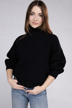 Load image into Gallery viewer, Viscose Dolman Sleeve Turtleneck Sweater
