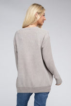 Load image into Gallery viewer, Melange Open Front Sweater Cardigan
