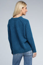 Load image into Gallery viewer, Raglan Chenille Sweater
