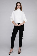 Load image into Gallery viewer, Viscose Dolman Sleeve Turtleneck Sweater
