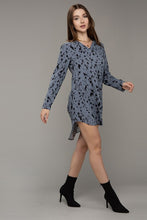 Load image into Gallery viewer, Leopard Animal Print V neck Dress
