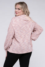 Load image into Gallery viewer, Cold Shoulder Chain Decor Top plus
