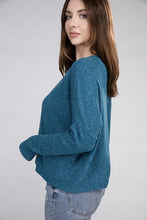 Load image into Gallery viewer, Ribbed Dolman Long Sleeve Sweater
