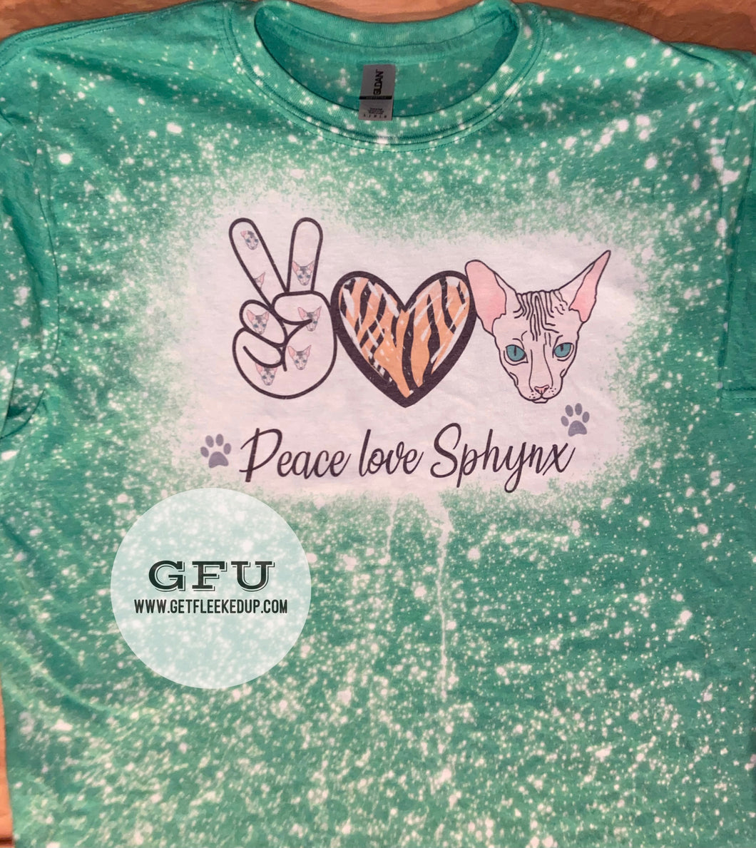 Peace Love Sphynx Shirt