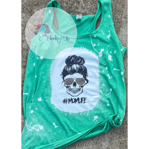 Mom leopard skull tank - Get Fleeked Up