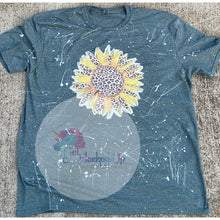 Load image into Gallery viewer, Leopard Sunflower Tee - Get Fleeked Up
