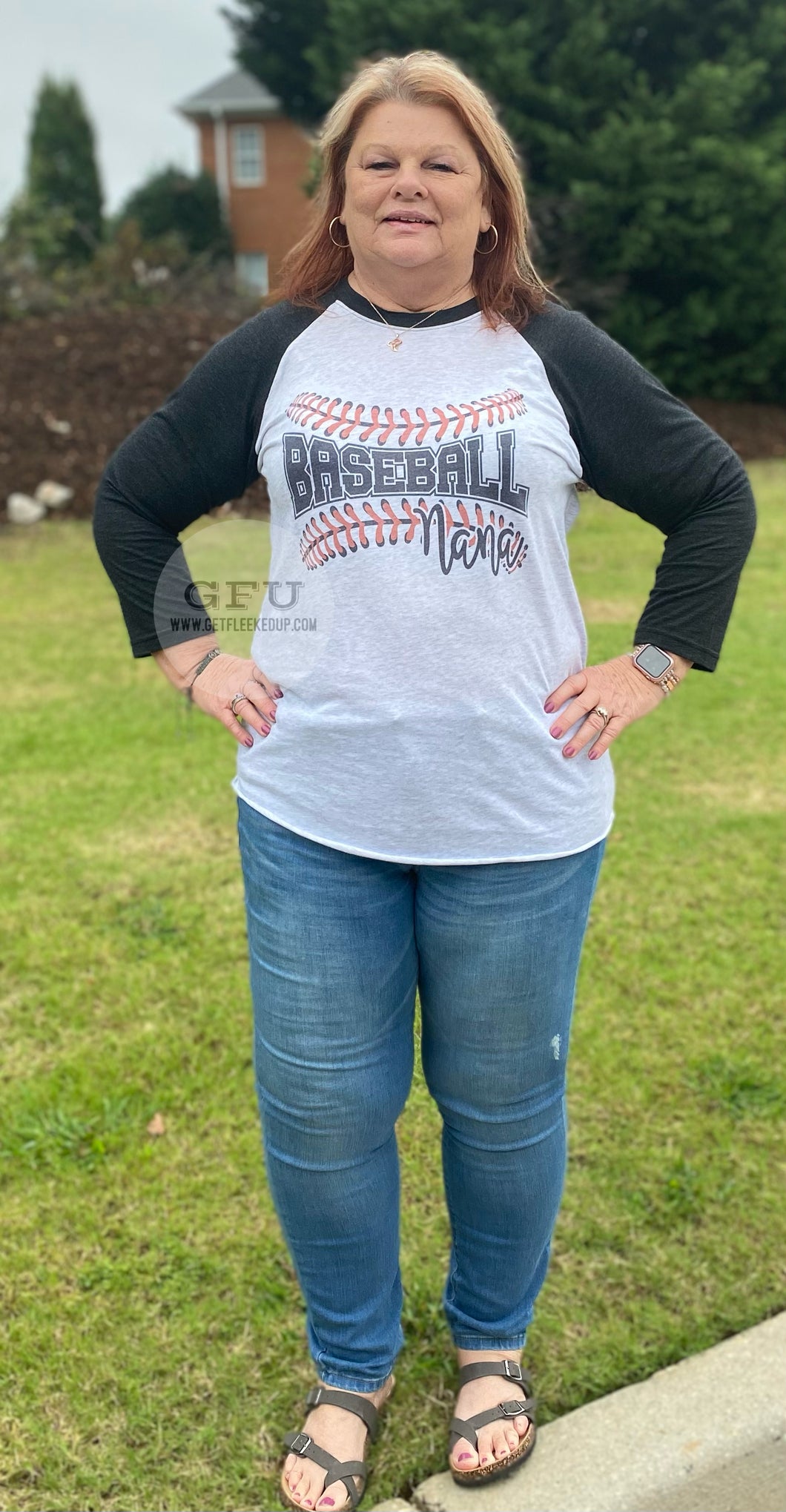 Baseball Nana Tee